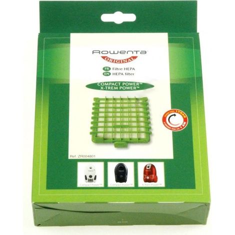 Filtre HEPA H12 pour aspirateur Compact Power – Filtration efficace particules fines – Compatible avec modèles Rowenta (1/2)