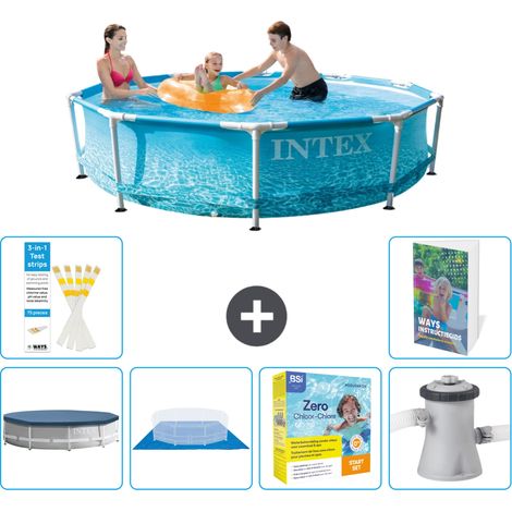 Frame Pool Rund - 305x76 cm - 7-teilig S24