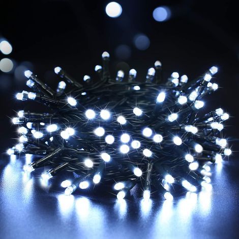Waterproof LED strip lights, indoor Christmas lights for home decoration, parties, Christmas, weddings, 5m, 20 white LEDs (1/5)