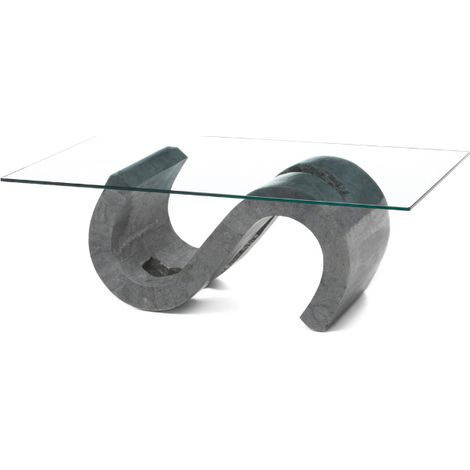 Solus, Tavolino da salotto Grigio (70cm X 120cm H. 36cm) Duzzle (1/5)