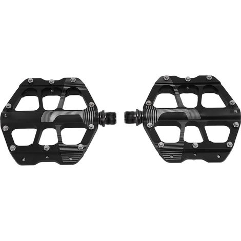 1 Paire de Pédales de Vélo Anti-Dérapantes 107mm Large avec 3 Roulements - Accessoire Vélo (1/5)