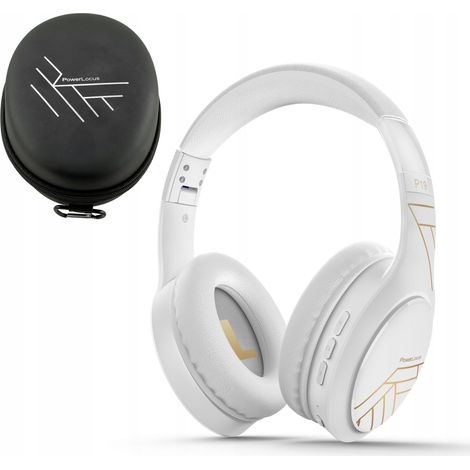 Cuffie Bluetooth PowerLocus P19 con 4 modalità EQ, 60 ore di autonomia, pieghevoli e con custodia. (1/5)