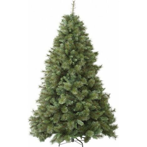 Albero di Natale gran volume MILTON verde super compatto extra folto realistico 210 cm (1/3)
