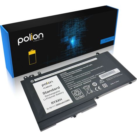 Batteria per laptop DELL RYXXH Latitude E5250 E5450 E5550 2900mAh