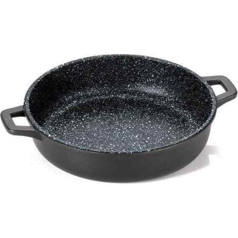 Tegame con 2 manici Cm 28 Linea Nera (1/2)