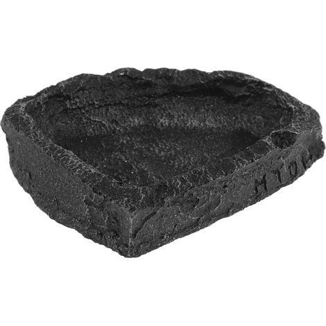 Resin Bowl for Reptiles, Food Container for Lizards, Turtles and Other Animals, Convenient Size for Food and Water, Durable and Stable (1/5)