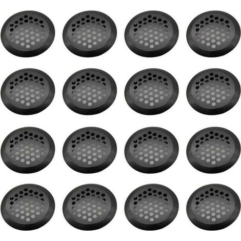 Grille Ventilation Inox Ronde, 16 Pièces Maille Trou D'aération, Acier Inoxydable Grille D'aération Trou, Grille D'évacuation Ventilation, pour Armoire Cuisine, Meubles, Armoire à Chaussures (1/4)