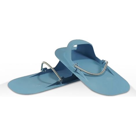 Patin de carreleur pour béton frais – Conception légère et robuste – Sangles ajustables pour maintien optimal – Taille unique – Harmony Beton (1/5)