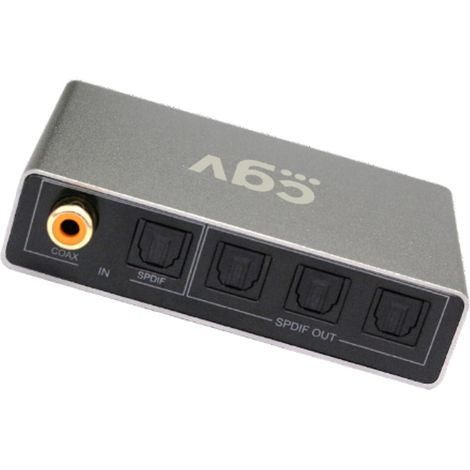 50057 CGV Audioline Optic 13 - Répartiteur audio numérique 2 entrées S/PDIF vers 3 sorties S/PDIF