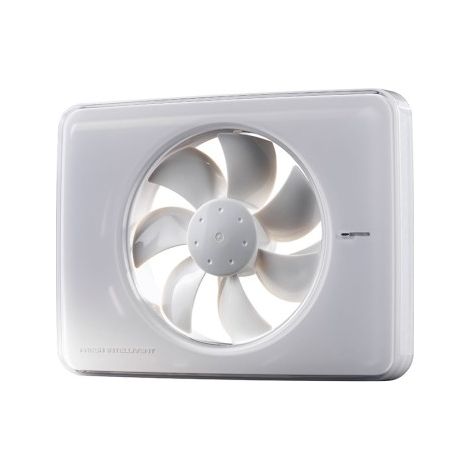 Ventilateur extracteur Intellivent blanc – Aérateur silencieux pour salle de bain et WC