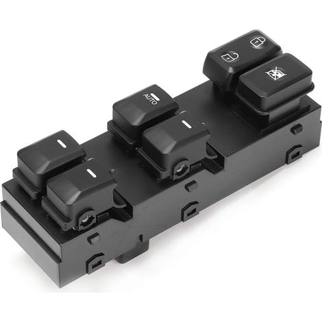 Interruptor de ventana delantera izquierda, interruptor de ventana eléctrica principal del lado del conductor, compatible con Kia Sportage 2011-2016 93570-3W450 (1/5)