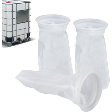 QORVA-Filtre IBC en Nylon 3 Pièces Filtre Cuve 1000l Eau de Pluie Filtre à Couvercle IBC Filtre à Eau de Pluie IBC Filter Lavable Filtre de Couvercle en Nylon Accessoires pour Réservoir IBC (1/5)