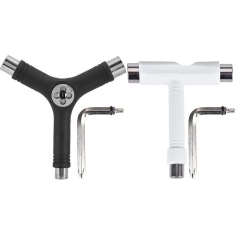 2 PièCes Skateboard Scooter Longboard Outils Clé à Outils Pour Skateboard Outil T Portable Accessoires De Skate (1/5)
