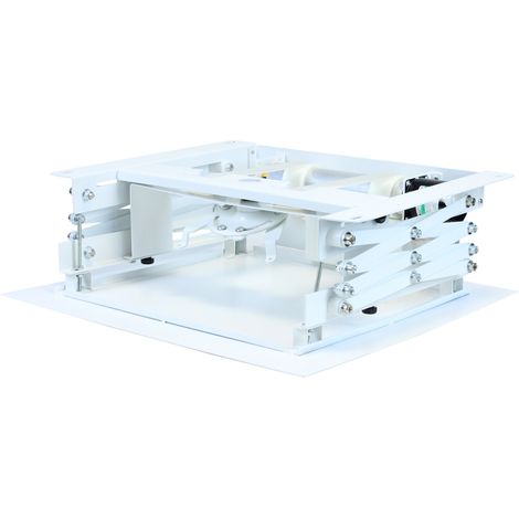 Support motorisé pour vidéoprojecteur – Hauteur 100 cm max – Charge 12 kg – Contrôle Wi-Fi et télécommande – Installation faux plafond – Kimex (1/3)