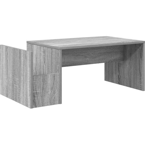 Maison Exclusive - Couchtisch Graues Sonoma 90 x 45 x 35 cm Holzw
