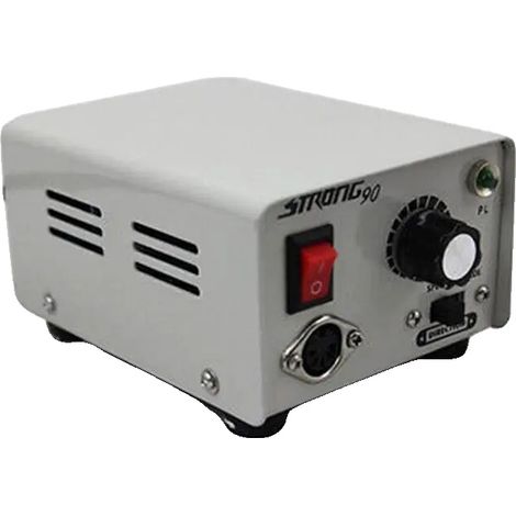 Micromoteur Dentaire, Performance Haute Vitesse, Design Compact, Argent (1/5)