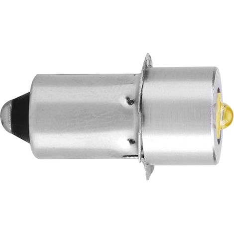 Ampoule de rechange LED P13.5S 3W pour lampe torche, lampe de travail d'urgence (blanche 412V) (1/5)