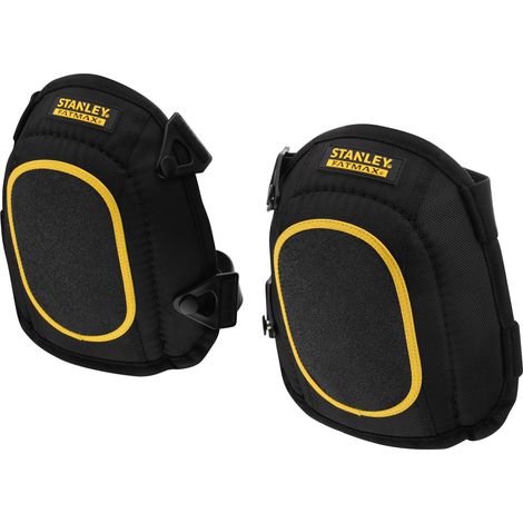 Stanley – Genouillères soft légères pour chantiers – Résistance 1680 deniers – Adhérence antidérapante – Confort mousse haute densité – FMST829621