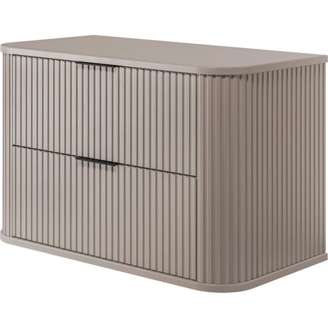 Mobile da bagno, Cashmere, Maniglia: nera, 80,4 x 51,7 x 41,5 cm (1/5)