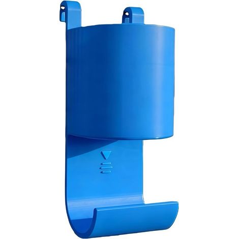 Nouveau porte-serviettes de paddle-tennis imprimé en 3D, support de rangement pour bouteilles et serviettes de tennis [Bleu]
