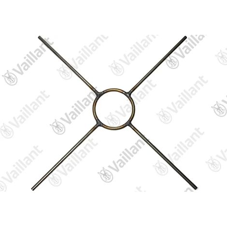 VAILLANT Support, croix de fixation, DN 60 Anschluss an flex. System DN 60 Vaillant-Nr. , 0020083087