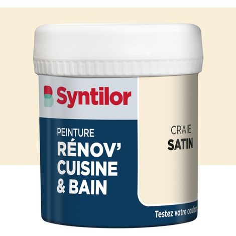 SYNTILOR Renov' tester per pittura a gesso satinata per mobili da cucina e da bagno, 0,075 l SYNTILOR