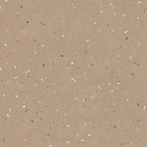Carrelage sol / mur effet terrazzo 60x60 cm Croccante-R Nuez (vendu par boite de 1,44m2) (1/3)