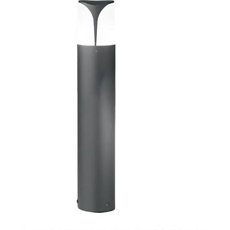 Lampioncino esterno gea led stele ges731 e27 led ip44 h50 lampada terra moderna