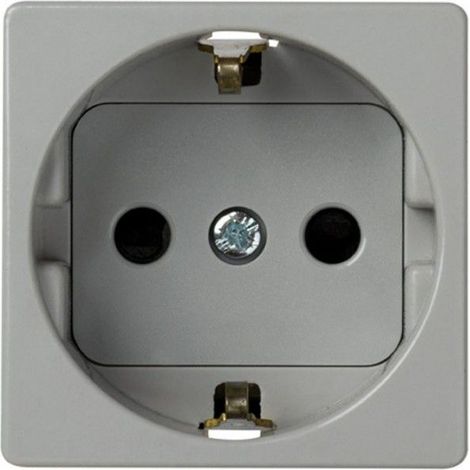 Base enchufe schuko con seguridad embornamiento tornillo SIMON 27472-67 (1/3)