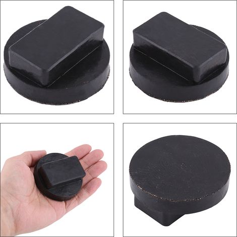 Cale de levage en caoutchouc noir pour BMW, adaptateur pour cric (1/5)