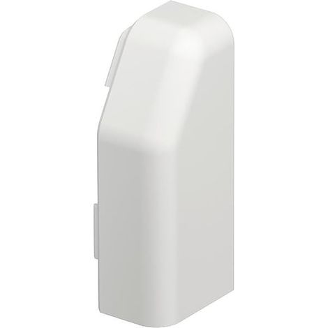 OBO Bettermann Pieza final derecha SL 20x50 9010 cloruro de polivinilo blanco puro RAL 9010, 6132277