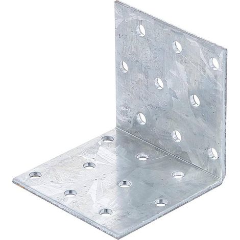 Connecteur d Angle 60 x 60 x 60 x 2,5 mm - Acier, Résistant et Pratique - D-Work (1/5)
