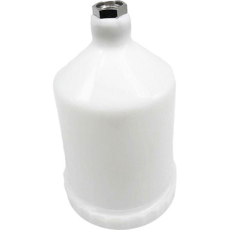 Godet de peinture pour pulvérisateur pneumatique à gravité, durable, à filetage interne, pour outil de pulvérisation pneumatique. Pot de peinture.-600ml (1/5)