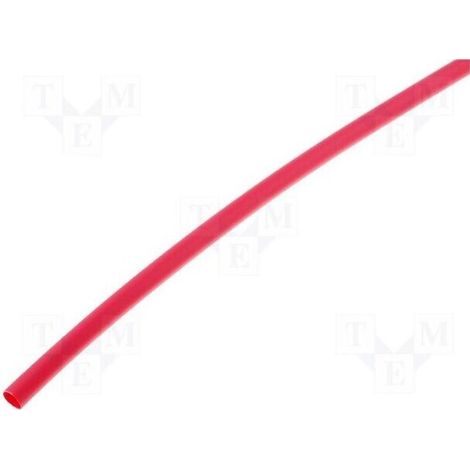 1 gaine thermorétractable 1,5 mm 3: 1 Quantité : 10 pièces 308-30160 Gaine thermorétractable L : 200 mm rouge