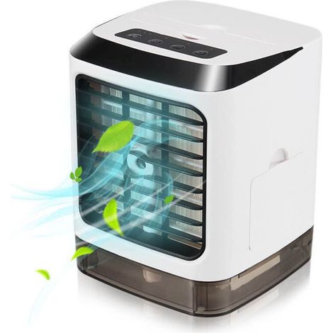SABIR Humidificateur USB, Mini Refroidisseur D'air Portable avec Mini Ventilateur à LED pour la Maison ou le Bureau (1/5)