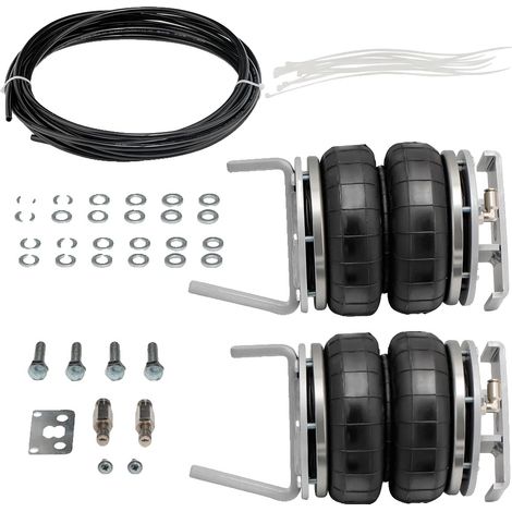 Bolsa de suspensión neumática, altura de diseño 152 mm, recorrido 110 mm, compatible con Toyota, capacidad de carga 2268 kg, presión de rotura superior a 600 psi. (1/5)