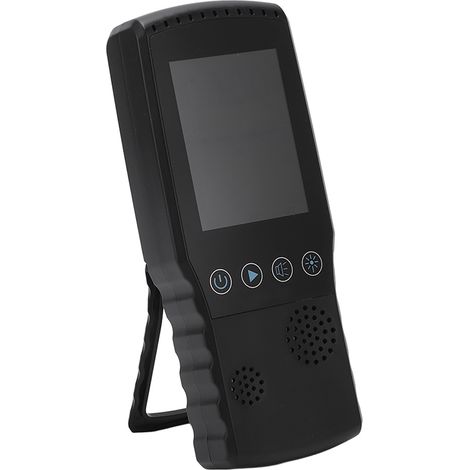 Détecteur de rayonnement nucléaire portatif, compteur ionisant à écran LCD, surveillance en temps réel, recharge USB, 2500mAh, noir (1/5)
