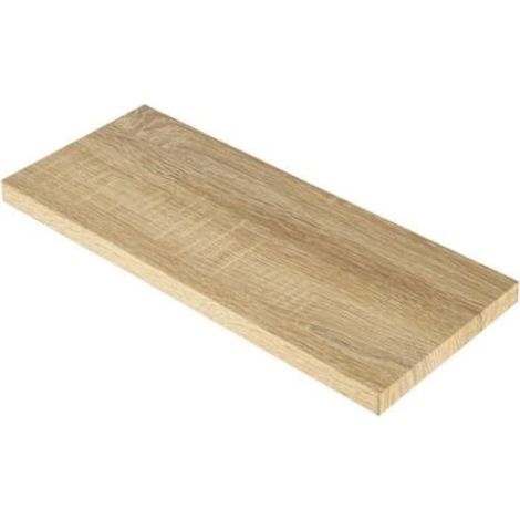 MENSOLA MELAMINICA CM 60X20 MM 18 STONDATO ROVERE NAT.
