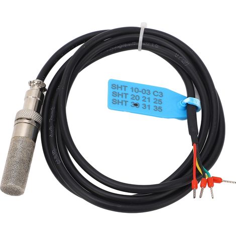 Capteur d'Humidité et Température du Sol SHT41 FS200, Sonde Numérique I2C pour Jardinage, Alimentation 3.3V