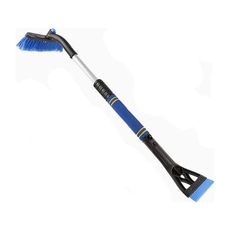 Grattoir à neige 3 en 1 pour voiture, grattoir à glace et brosse à neige télescopique – Résistant aux rayures pour les surfaces de véhicules, manche télescopique s'adapte aux (1/5)