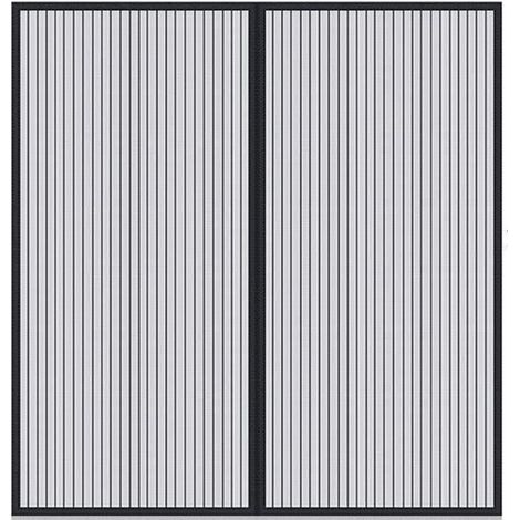 Moustiquaire fenetre magnetique, Aimant moustiquaire fenetre Fermeture Automatique de Haut en Bas, sans Espace, Amovible, Facile à Installer (1/5)