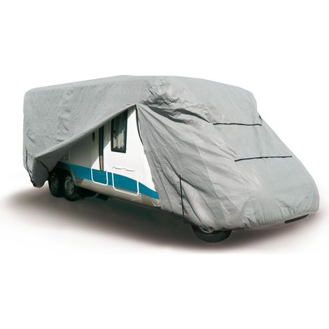 Housse de protection camping car 7.20 à 8 m – Bâche PVC imperméable 160g/m² – Sangles de maintien et ventilation – Sac de transport inclus – Sumex (1/6)