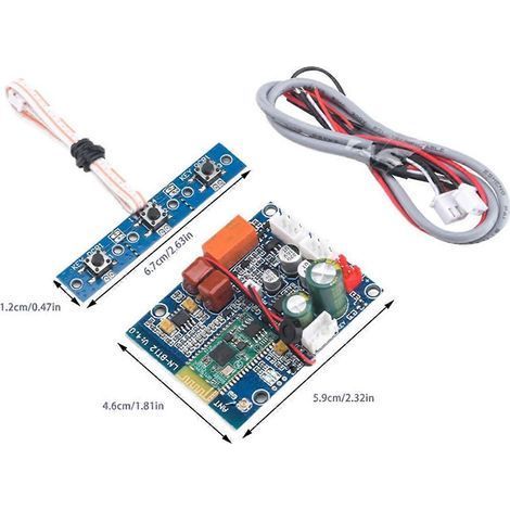 Récepteur audio Bluetooth APT-X stéréo sans fil, carte à monter soi-même (comme illustré) (1/5)