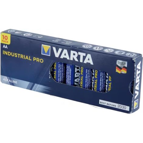 Piles Alcalines AA LR6 Varta 1,5 V (10x) - VT4006211111