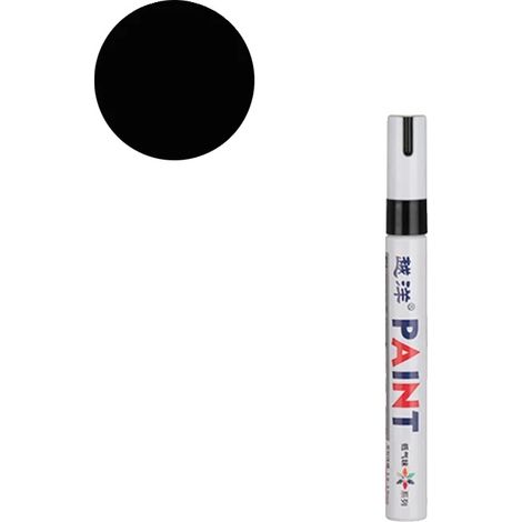 Autolackreparaturstift, wasserfeste Tinte, verschiedene Farben, schwarz (1/2)