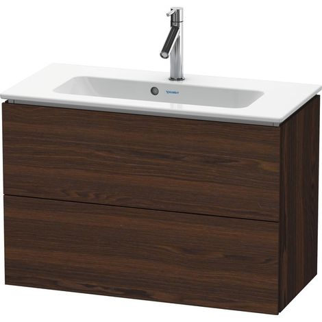 Duravit L-CUBE mueble bajo lavabo compacto 550x820x391mm nogal geb (1/5)