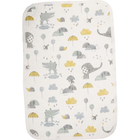 Pet Training Mat, Odor-Proof and Waterproof Silicone Fish Print Mat for Dogs and Cats, Super Absorbent (1/5)