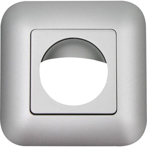 Enjoliveur 180 - RAL9006 cadre pour Indoor 180 argent LUXOMAT 92633