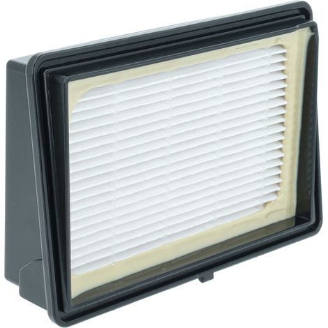 vhbw filtro compatibile con Samsung VCC 8580H3S/XEG, VCC 8450, VC-BQ 831 aspirapolvere - filtro HEPA nero / bianco (1/4)