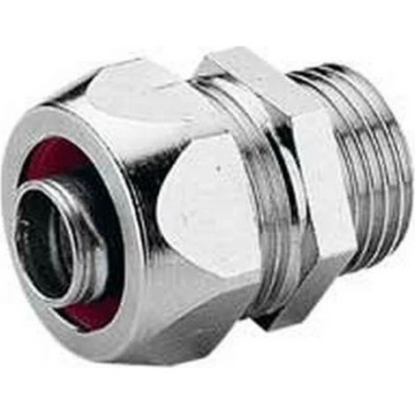 Legrand 63635 - Metal 2000 straight connector for rta flexible conduit Ø int 15.5 - ISO 20